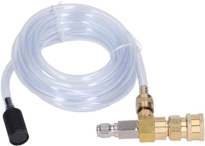 Dailygoods- Downstream Injector Verstelbaar - Chemische Injector - 5000 PSI - Messing/Roestvrij Staal - 9.8 Voet Buis - Lange Levensduur