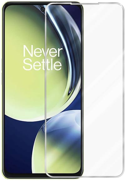 Cadorabo Screenprotector geschikt voor OnePlus Nord CE 3 LITE 5G - Pantser film Beschermende film in KRISTALHELDER Geharde (Tempered) display beschermglas in 9H hardheid met 3D Touch