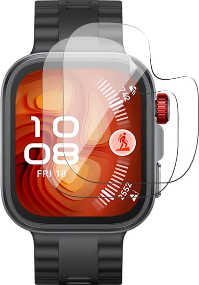 Screenprotector geschikt voor Apple Watch Ultra 3/2/1 49mm - 2x FlexGuard Screen Protector