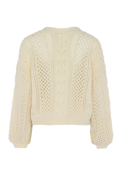 Faina Vest Dames wolwit