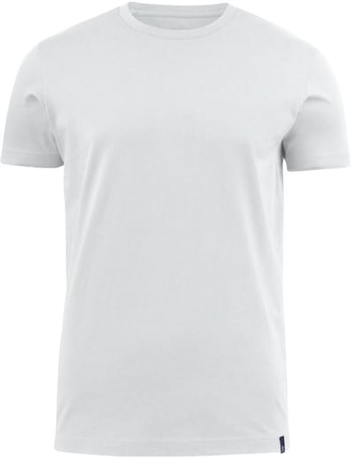 James Harvest T-SHIRT AMERICAN U-NECK 2134017 - Wit - L