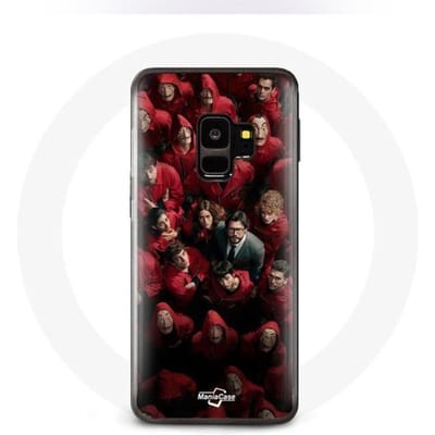 Coque pour Samsung S9 plus La casa de papel affiche