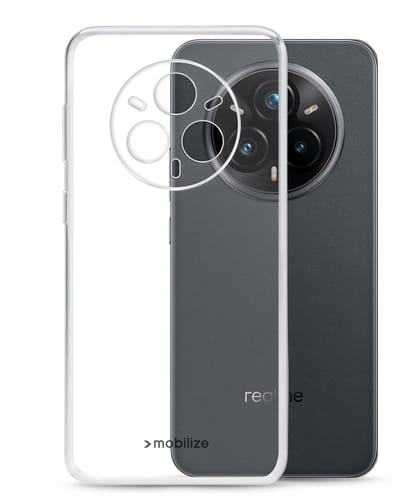 Mobilize Doorzichtig Hoesje geschikt voor Realme 14 Pro Plus Telefoonhoesje Flexibel TPU | Mobilize Gelly Case Backcover | Doorzichtig Telefoonhoesje 14 Pro Plus | 14 Pro Plus Case | Back Cover - Transparant