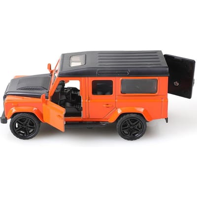 (Verpakt) 1/36 Jongensspeelgoed, Gegoten Metaal, Drie Openbare Deuren, Off-Road Stijl, Realistisch Legerings Speelgoedauto, Krachtige Pullback.