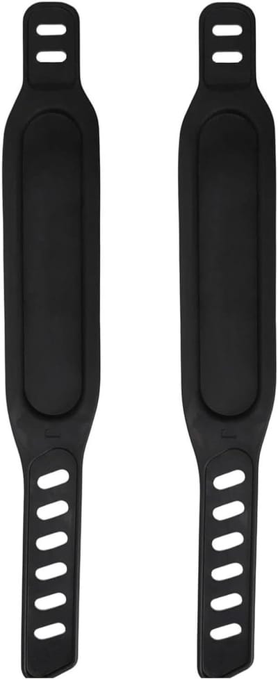 Verstelbare Pedal Straps voor Hometrainers met Reflecterende Tape, Geschikt voor de meeste Fietspedalen, Ideaal voor Thuisfitness en Cardio-Oefeningen