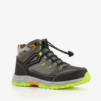 Mountain Peak hoge kinder wandelschoenen cat. A B grijs - Maat 28 - Uitneembare zool