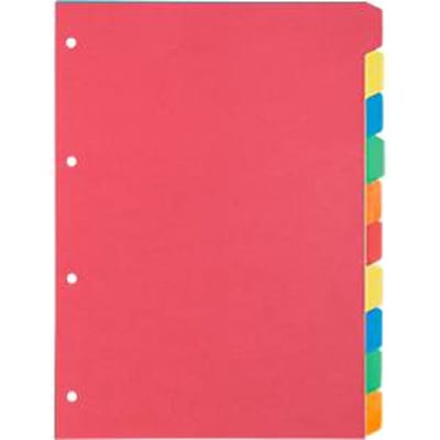 Kartonnen index Schäfer Shop Select, set van 1, 4 perforaties, 160 g/m² gerecycled karton, 10 stuks