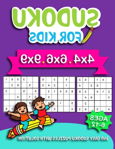 Sudoku Puzzelboek - Puzzelboek Kinderen - Logisch Denken Trainen - Speciaal voor Kinderen - 21.59 x 27.94 cm - Niet gespecificeerd