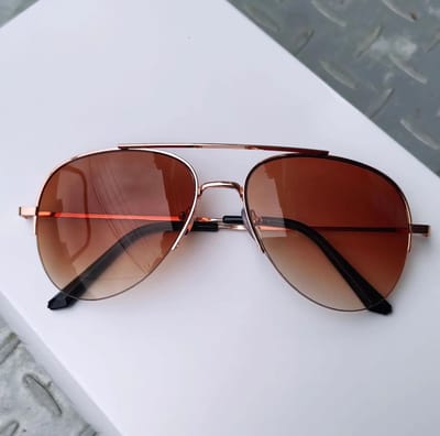 Lunettes de Soleil Style Dégradé Lunettes de Soleil Aviateur pour Messieurs Grande Monture Design Anti-reflet Lunette De Soleil Homme UV400