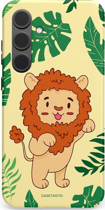 Casetastic Hoesje Geschikt voor Samsung S24 Plus - Stijlvolle Beschermende Duo-layer Case - Brulknuffel