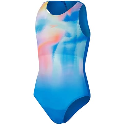 1-delig meisjes zwempak Speedo Print Hydrasuit