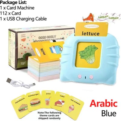 Vroege educatie Flashcard Leerspeelgoed Sprekende Flashcards voor kinderen Kleuterschool Engels Elektronische audioboekmachine Cadeau