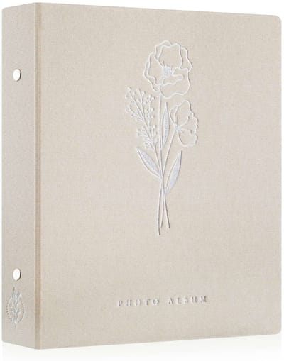 Dailygoods- Fotoalbum 400 Foto's - Insteekalbum - Luxe Linnen Omslag - Waterdicht - Zuurvrij - 10x15 cm Pagina's