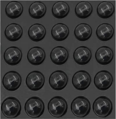 Zelfklevende Siliconen Isolatievoeten - Set van 25 Geluidsdempende Pads voor Luidsprekers en Apparatuur