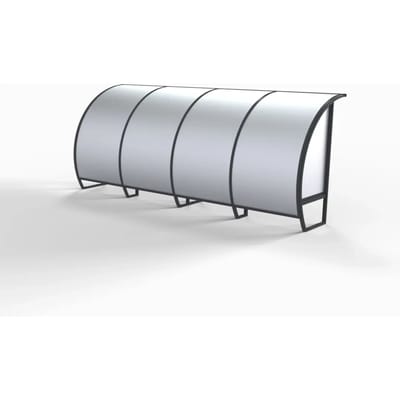 10-persoons volledig aluminium touch shelter Sodex Sport