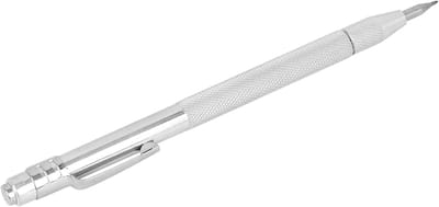 Ceramic Scratch Pen met Sterke Magnetische Functie, Tungsten Carbide Punt en Aluminium Handvat voor Metaal, Glas, Hout en Keramiek - 12.7 cm