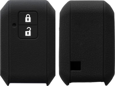 kwmobile autosleutel hoesje geschikt voor Suzuki 2-knops autosleutel Keyless Go hoes - TPU autosleutel behuizing - Beschermende auto sleutel case - Sleuteletui in zwart
