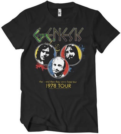 Genesis Vintage T-shirt uit de tour van 1978 PS-1-GEN001-H92-10
