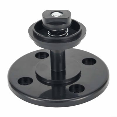 Dailygoods- Lasdraadhaspelhouder Duurzaam - Spoelstandaard - Draaddemperas - Geschikt voor 1/5 kg Rollen - Montage voor MIG-lasmachines - Buitendiameter 110 mm - Lasmachine