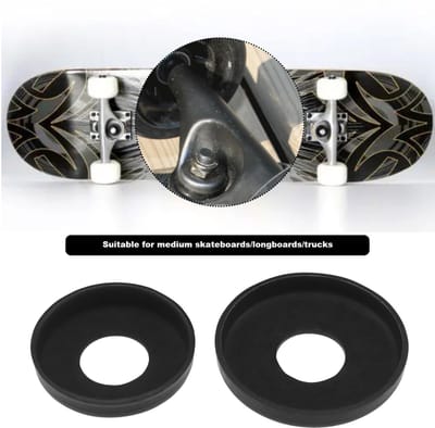 Dailygoods- Bushings Set van 6 - Schokbestendige Bussen - Skateboard/Longboard - Hoogwaardig PU - Lichtgewicht/Duurzaam - 10 Stuks per Pakket - Skateboard Onderdelen