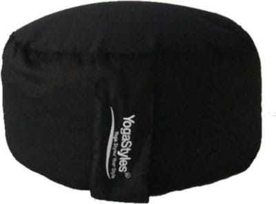 YogaStyles Meditatiekussen Comfort Zwart 12cm