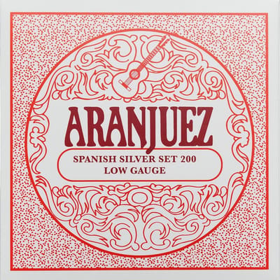 Aranjuez 200 Spanish Silver Klassieke/Flamenco Snaren - Lage Spanning