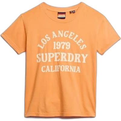 Superdry - Surf Logo Slim Fit T-shirt - Dames - T-shirts