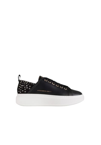 asbcwyw-0088-blk Alexander Smith Vrouwen leder zwart