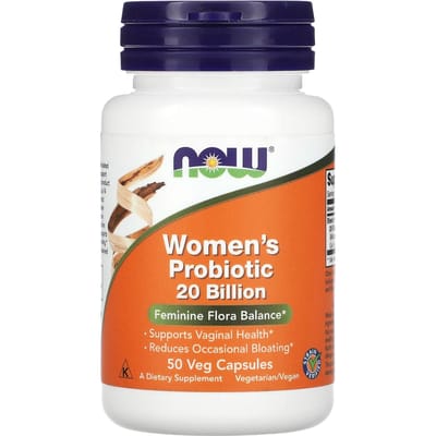 NOW Foods, Probiotica voor Vrouwen, KRW 20 miljard, 50 Plantaardige Capsules