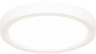 Witte Plafondlamp Ø20 cm Luminix Steinhauer, dimbaar met 3 standen lichtkleur instelbaarheid, kunststof en metaal, geschikt voor binnen en vochtige ruimtes