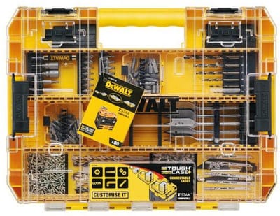 DeWalt DT70767-QZ - Gereedschapscombiset - 80-delig - Inclusief HSS-G en Paddestoelboren