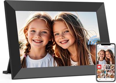 Digitale wifi-fotolijst 25,6 cm (10,1 inch) met HD-touchscreen en 32 GB geheugen