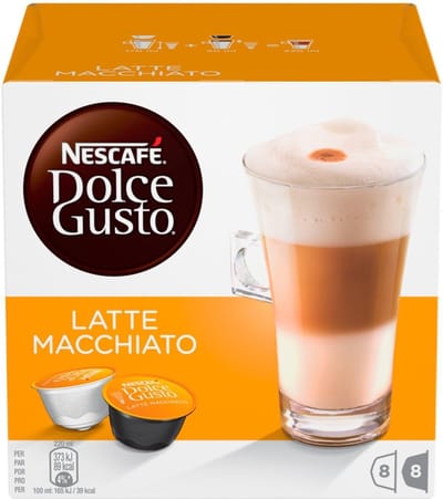 Nescafé Dolce Gusto Latte Macchiato Cups - 6 x 16 stuks (geschikt voor 48 koppen koffie)