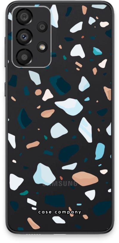 Case Company® - Hoesje geschikt voor Samsung Galaxy A33 5G hoesje - Terrazzo N°13 - Soft Cover Telefoonhoesje - Bescherming aan alle Kanten en Schermrand