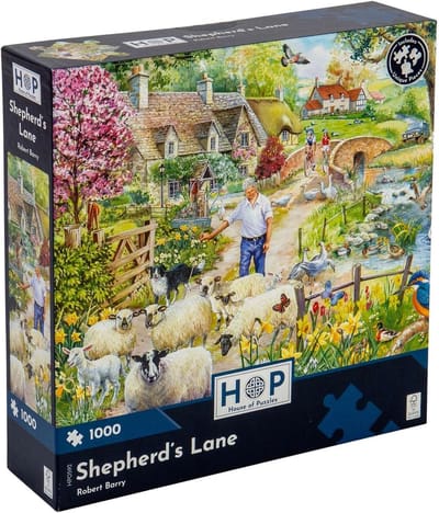 Legpuzzel Landschap - Puzzel Stukjes - Ontspanning Thuis - Uniek Vormgegeven Stukjes - 48x69cm - Meerkleurig
