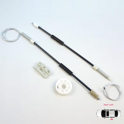 BWR970 Raammechanisme Reparatieset Achter Links voor Mercedes S-Klasse W140 1992-1999 4-Deurs Sedan 1407301146