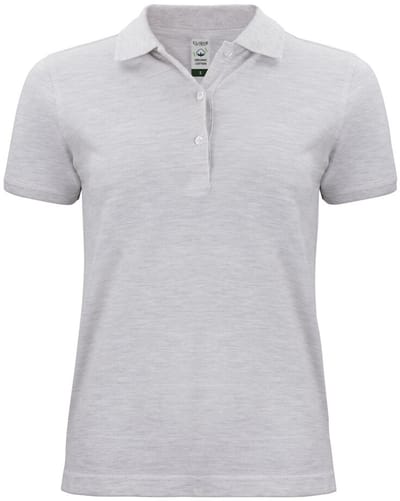 Clique Classic OC Polo Women 028265 - Nature Mel. - XS