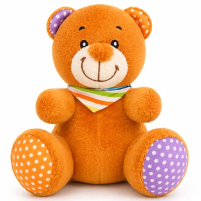 Topknuffels® Teddybeer Zittend Pluche Knuffel Dier 16 cm - Speelgoed Knuffels voor Kinderen Jongens Meisjes - Knuffeldieren - Animal Plush Toy