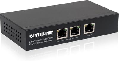 2-Poorts Gigabit PoE+ Repeater Extender - Verleng PoE Signaal en Stroom
