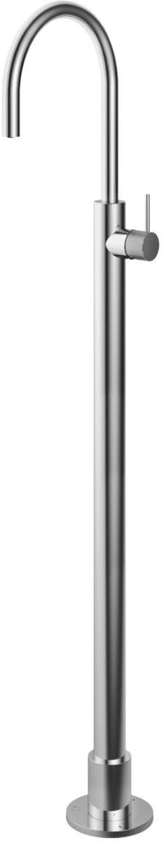 Hotbath Cobber X - Wastafelmengkraan - zonder Waste - Laag - Chroom - Staande Kraan - Chroom