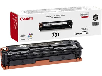 Canon 731 toner cartridge zwart (origineel)