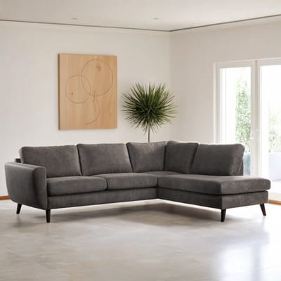 Hoekbank Yuma Taupe