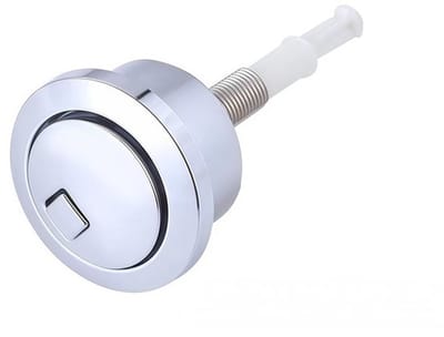 Toilet Doorspoelknop Ronde Toiletknop Vervanging Tankknop Dubbele Activering Drukknop Verborgen Stortbak geschikt voor G-eberit Type 280