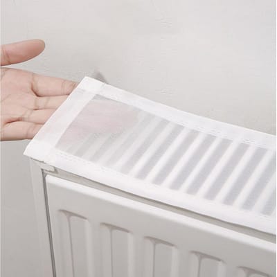 Radiator Stofafdekking - Magnetische Beschermhoes - Stof Vangen - Ademend Materiaal - 120 cm Lengte