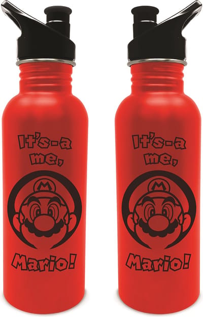 Nintendo Super Mario Bros. - "It's Me Mario" Rode Kantine Drinkfles