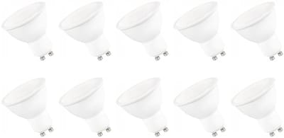 Spectrum LED Lamp GU10 9W - 230V - 600 Lumen - 6000K Koud wit - Helder daglicht - Energiezuinig - 10 stuks