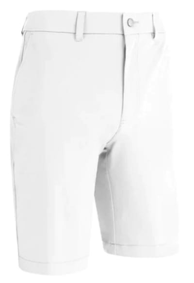 Korte Golfbroek Heren Callaway Chev tech Wit