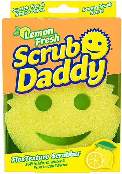 Scrub Daddy Lemon Fresh - Schoonmaakspons - Frisse Citroen Geur