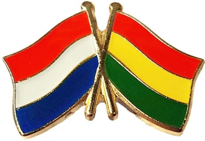 CombiCraft vriendschapsspeld Nederland - Bolivia 20 x 15 mm - per 5 stuks