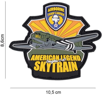 C-47 American Legend - 3D - PVC - Patch - Klittenband